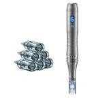 Microneedling Stamp Pen, Derma Stamp Pen, 0.25mm DermaStamp System, Derma Roller Alternative, Microneedle Micro Needle Skin Care Tool for Men Women Home Use
