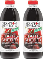 Montmorency Tart Cherry Concentrate - Unsweetened 100% Juice Concentrate | All-Natural, Vegan, ORAC Leader, BPA & Gluten Free