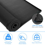 2 Pack Washer and Dryer Covers for the Top, 23.6'' x 19.7'' Silicone Rubber Mat for Laudry Machine & Dryer,Non-slip Heavy Duty Waterproof Washable Top Protector Mat Pad for Laundry & Kitchen