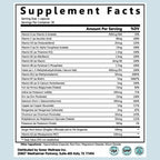 Sarez GLP-1 Daily Nutrient Support Capsules — Methylated Vitamins & Chelated Minerals — Energy, Metabolism, Digestion & Hair Support — with Ginger for Nausea — Gentle on Stomach — 30 Day Supply