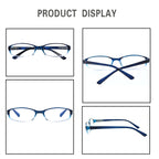 NORPERWIS 6 Pack Ladies Reading Glasses for Women Blue Light Blocking Spring Hinge Fashion Eyeglasses Readers for Women (Mix Color, 2.00)