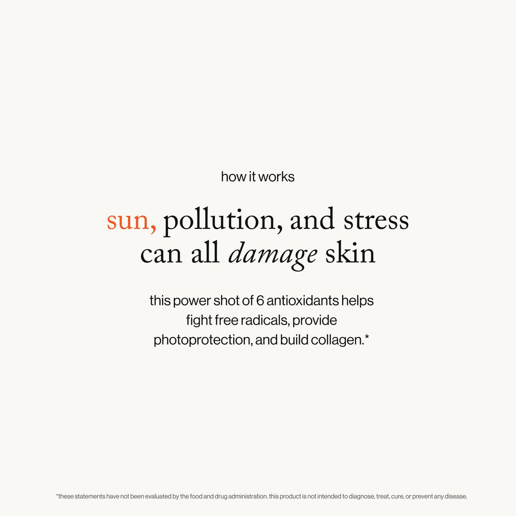 goop Beauty Morning Skin Drink Mix | Beverage Powder to Protect Against Signs of Aging | Vitamin C & E | Lemon Verbena & Orange Flavor | Non-GMO, Gluten-Free, & Vegan | 30 Pack