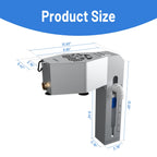 Judkoir Automatic Pool Filler, Metal Construction with Anti-Corrosion Coating, 2 to 9 Inch Visual Water Level Adjustment, Pool Water Leveler Auto Fill, Pool Stuff, Swimming Accessories