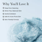 ARENCIA Hyssop Brightening & Deep-Cleansing Face Scrub & Exfoliator - for All Skin Types, Acne-Prone Skin & Blackheads (4.23oz)