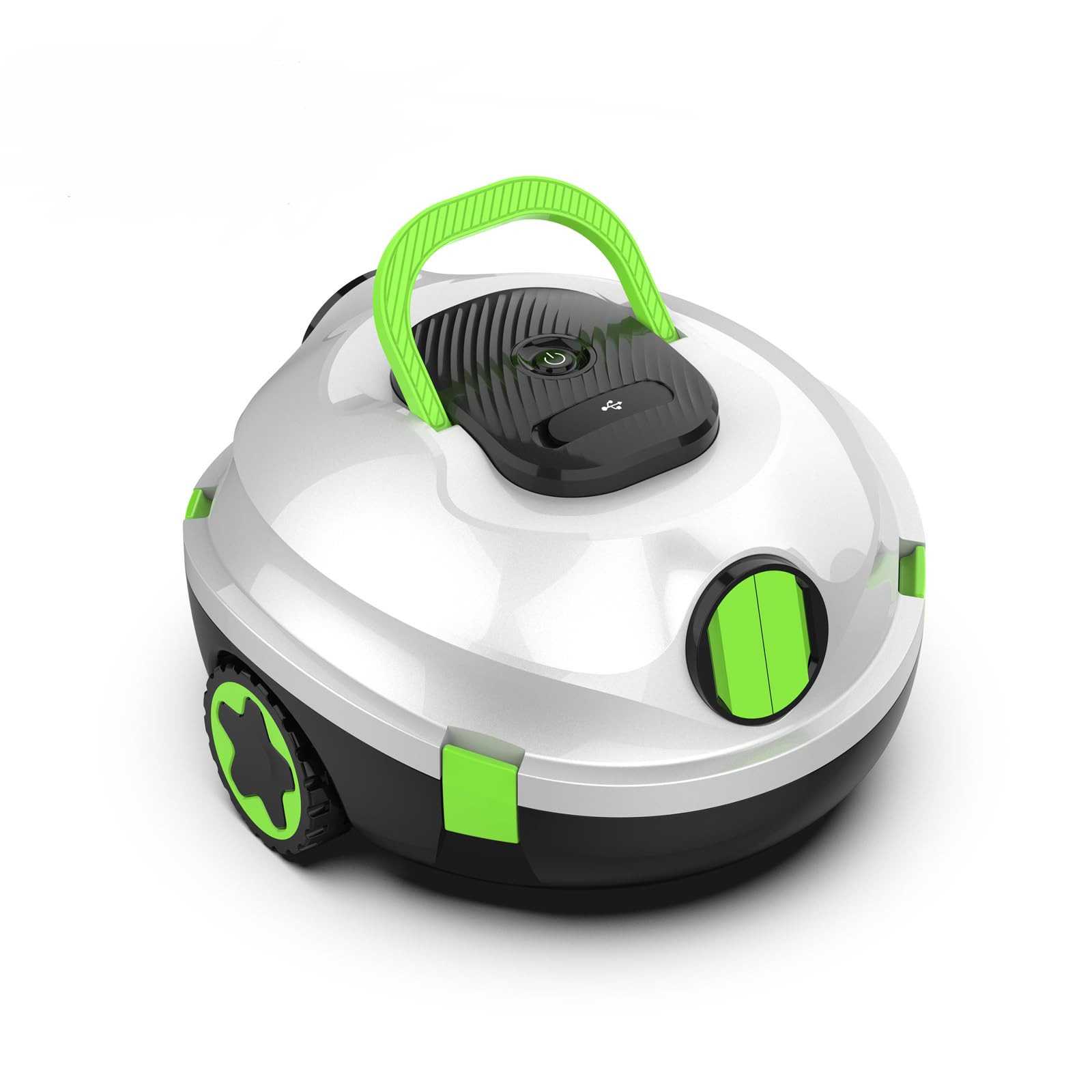 Y20 Robotic Pool Cleaner, Cordless Pool Vacuum for Above Ground & Inground Flat Pools with Dual Motors, 120 Min Runtime, Auto-Parking, Powerful Pool Vacuum Robot for Up to 1100 Sq.Ft