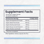 Nature's Pure Blend Ashwagandha Supplements – Organic Ashwagandha Root & Extract for Women and Men – Stress Relief, Sleep, and Mood Support – Athletic Performance & Focus Support – 60 Vegan Capsules