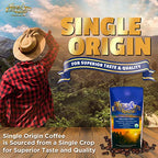 Mt. Whitney Organic Shade Grown, Low Acid Coffee from Peru (Whole Bean, 2 Lb)
