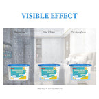 CANAGER Fresh Scent Moisture Absorber Box,Odor Eliminator and Dehumidifier Boxes for Closet,Bedroom,Kitchen,Bathroom-6 Packs,Cups - Traps Moisture for Fresher, Cleaner Air Yellow
