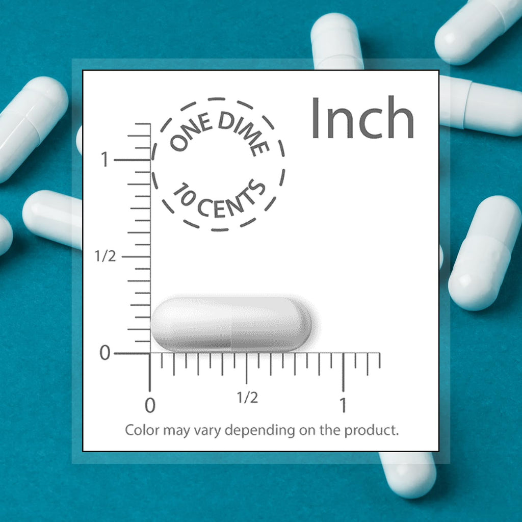 Supersmart Lactobacillus Rhamnosus GG 10 Billion CFU per Day (LGG Probiotic with Inulin) - L. Rhamnosus Supplement | Non-GMO & Gluten Free - 60 DR Capsules