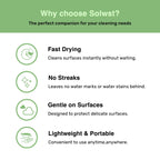 SOLWST Optix Lens Cleaning Wipes - 300 Pre-Moistened, Individually Wrapped Wipes for Eyeglasses, Camera Lenses, Tablets, Phones, Computer Screens, and Other Surfaces