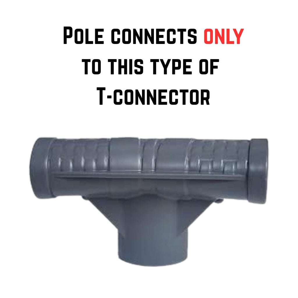 Replacement Horizontal Pool Leg, Pole & Frame Support Bar Gray Oval Compatible with Bestway & Coleman Power Steel 18ft x 48in and 16ft x 48in Above Ground Swimming Pools (Fits 2022+ Models)