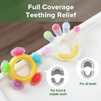 Haakaa Silicone Teether Combo, Baby Freezer Teething Toys, 2 Pack