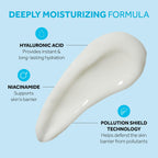 No7 HydraLuminous+ Hydrating Night Gel Moisturizer - Hyaluronic Acid and Vitamin B3 Niacinamide Face Moisturizer to Hydrate, Protect & Refresh Skin - Supports Skin Barrier Repair (1.69 Fl Oz)
