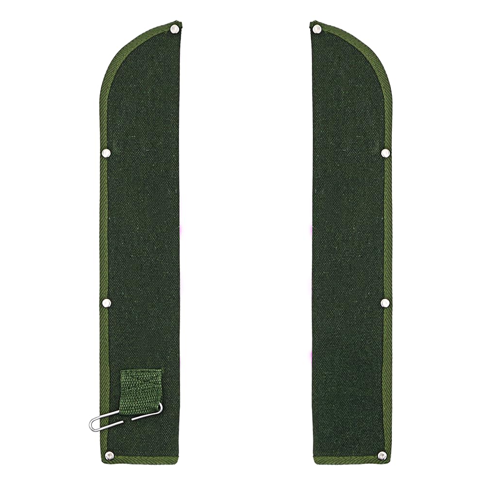 Zenport MP15 Machete Carbon Steel Blade PVC Handle Includes Sheath, 15", Green
