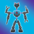 MRBEAST LAB Hybrids Multi Pack, Reveal Different Hybrid Parts to Create 2 Mix & Match Action Figures, Plus Parts of The Golden Panther Dragon, Fuse Beast Combinations, Lab-Bot vs GID Skeleton