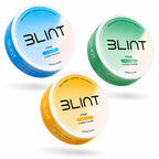 BLINT Prime Nootropic Pouches – L-Theanine, L-Tyrosine & Caffeine | Focus + Energy Supplement | Nicotine-Free, Tobacco-Free | 15 Pouches | Variety Pack (3 Cans)