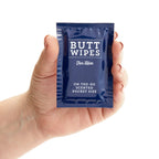 BLUE PANDA Flushable Wipes - Individually Wrapped Wipes for Adults - Soothing Aloe Vera Scent - Compact Travel Toilet Paper - 100 Count, Blue, Aloe Vera