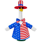 ComfyKit 1 Set 4th of July Porch Goose Outfit for 23 Inch Goose Statues