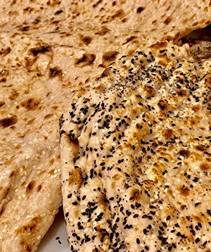 ARA-Z SANGAK Plain Flatbread - 5-Pack, 14-Inch x 32-Inch Soft Persian Bread, by Breadmasters
