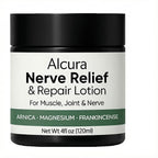 Alcura Nerve Cream, Alcura Neuropathy Lotion with Arnica, Daily Nourishment for Health, Suitable for Knee, Lumbar, Neck, Hand and Foot