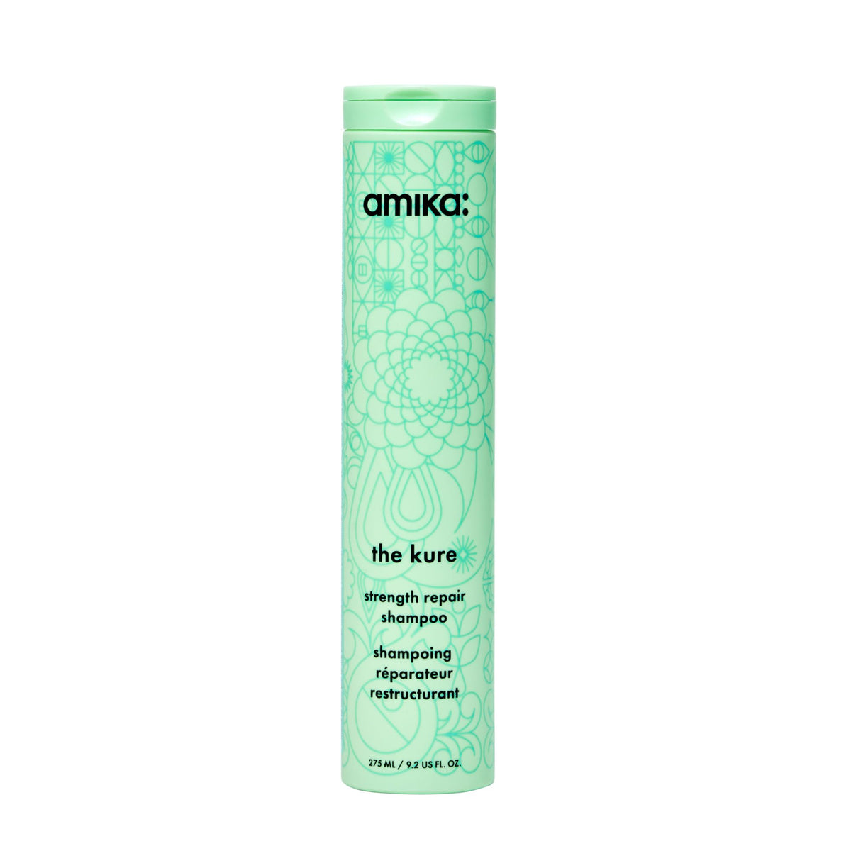 amika the kure strength repair shampoo, 275ml