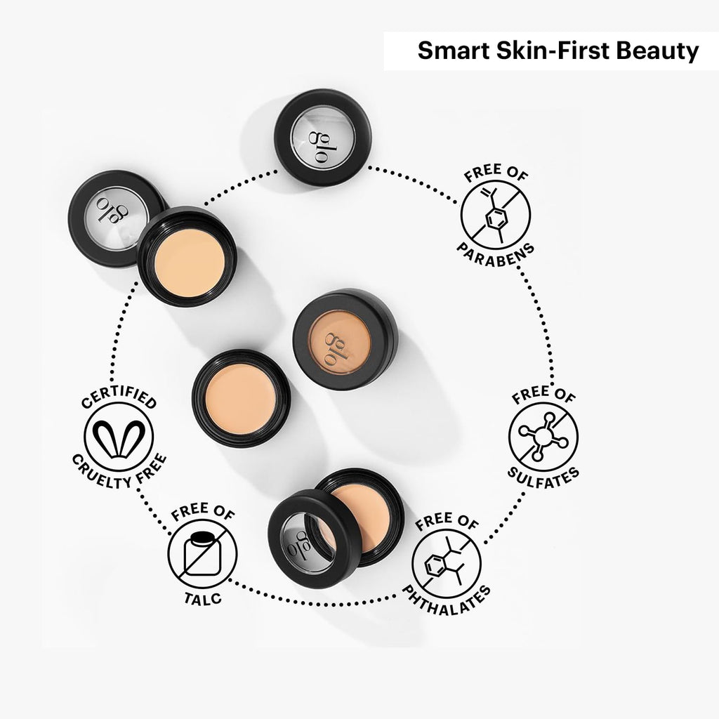 Glo Skin Beauty Oil-Free Camouflage Concealer - Correct and Conceal Imperfections, Blemishes & Dark Spots, Nourishing Makeup for a More Even Complexion (Natural)