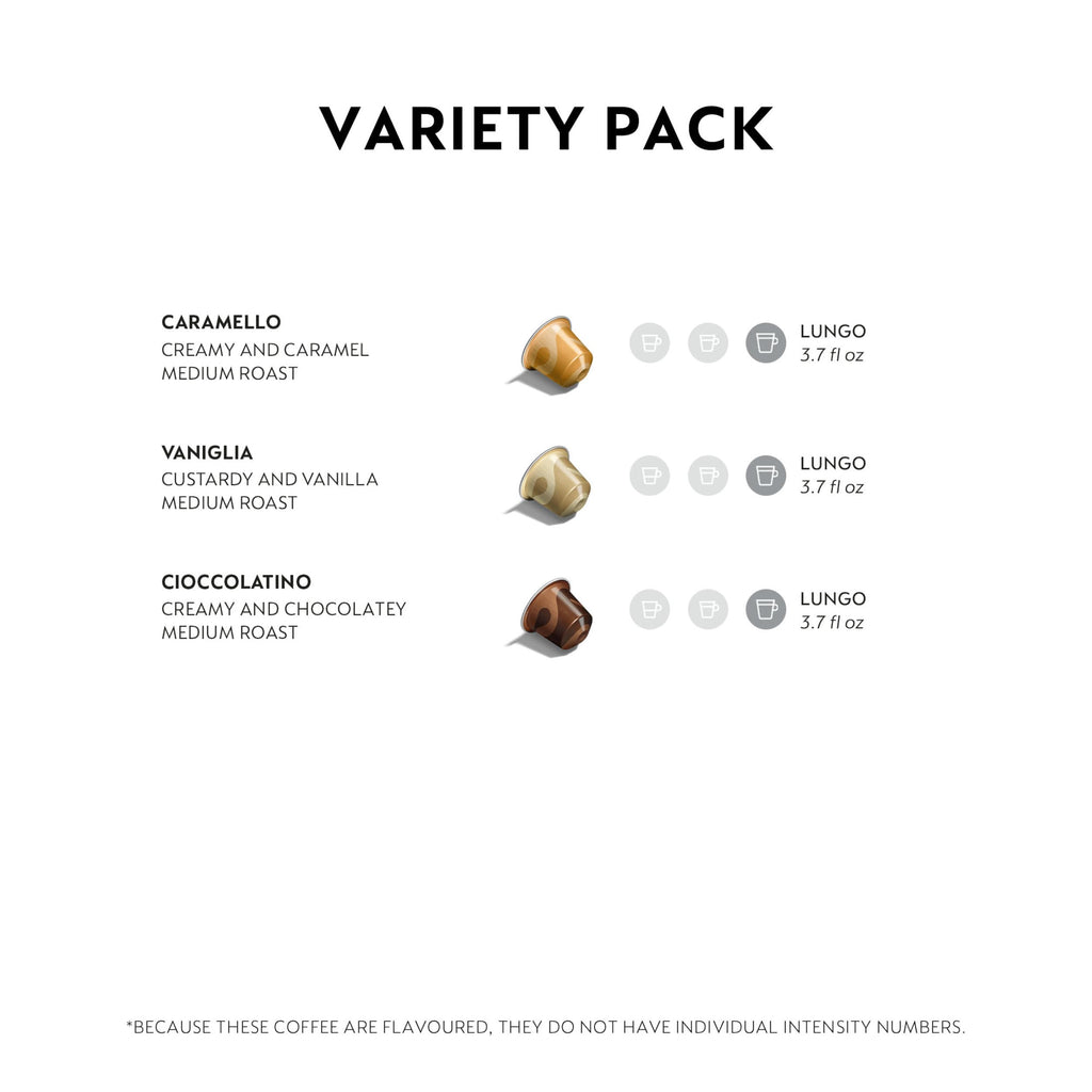 Nespresso Original, Barista Flavor Pack, Medium Roast, 30-Count Coffee Pods