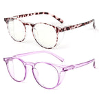 Outray 2 Pair Safety Glasses Clear Impact Resistant Bifocal Reading Glasses Non-Slip Wrap Around
