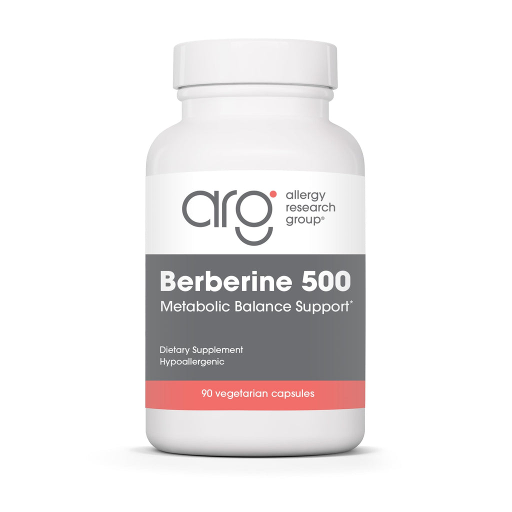 ARG Berberine 500 - 500 mg Berberine HCl - Metabolic & Blood Glucose Support - AMPK Activation Formula - Non-GMO Botanical Extract - 90 Servings - 90 Capsules