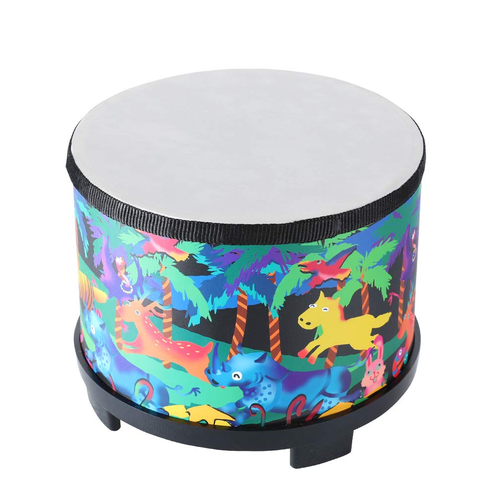Ubblove Floor Tom Drum for Kids 8 inch Percussion Instrument
