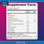 Dr. Colbert, MD Brain Zone Focus Powder | by Divine Health | Lemon-Lime Flavor Alpha GPC | D-Ribose | N-Acetyl L-Tyrosine | Recommended in Brain Zone Book | Brain Energy & Focus | 5.29 oz