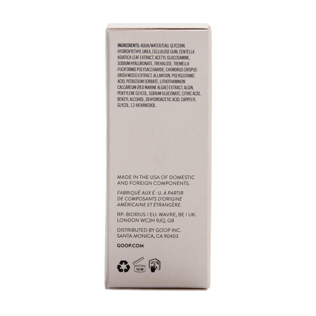 goop Beauty Exosome Hydration Therapy Serum | Hydrating Serum for Plump, Radiant, & Smooth Skin | Cica Leaf Exosomes, Red Sea Moss, & Polyglutamic Acid | 1.0 fl oz