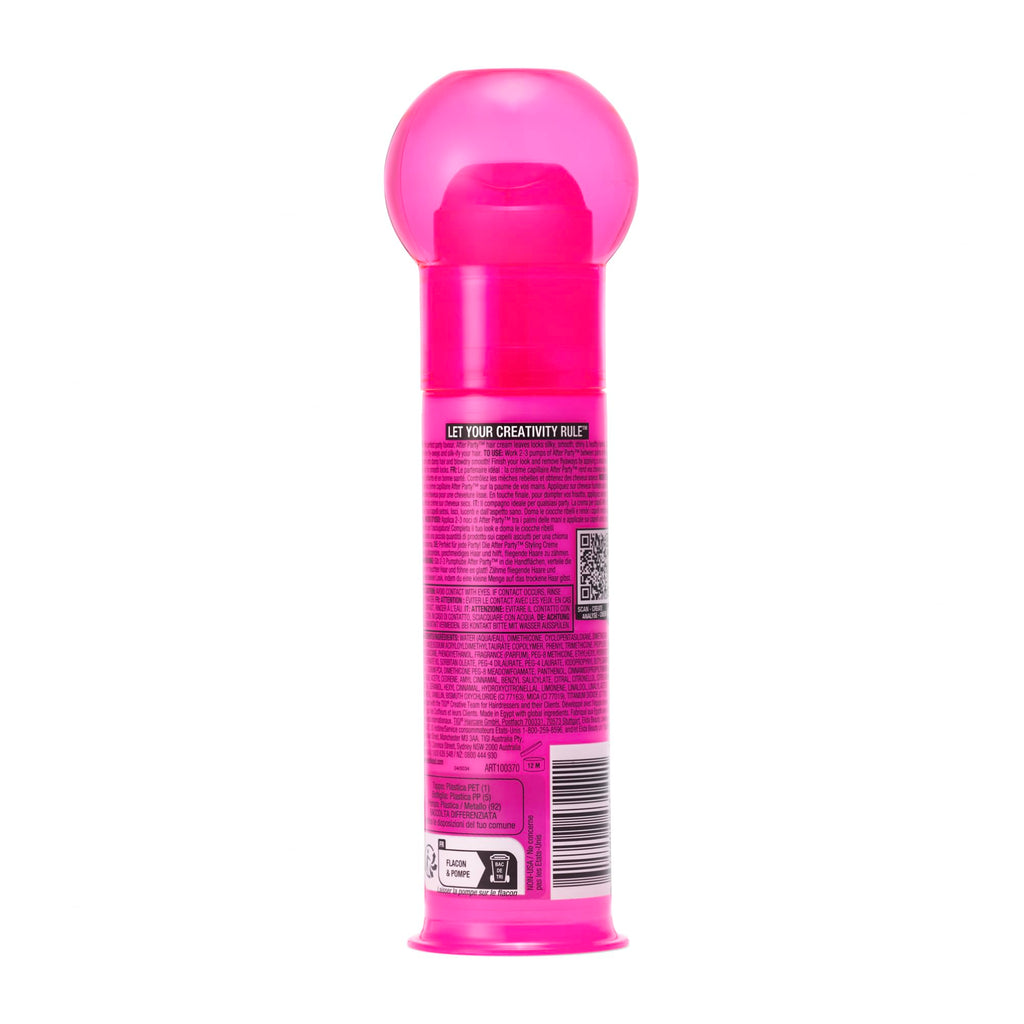 Bed Head by TIGI After Party Super Smoothing Cream, Anti Frizz, 3.38 fl oz