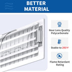Air Vent Deflectors 2-Pack Set of Super Strong Magnetic Heat-Resistant, Floor Vent Deflectors Easily Adjustable from 8 to 14 Inches,Vent Deflectors for Vents/Walls/Ceilings/Floors