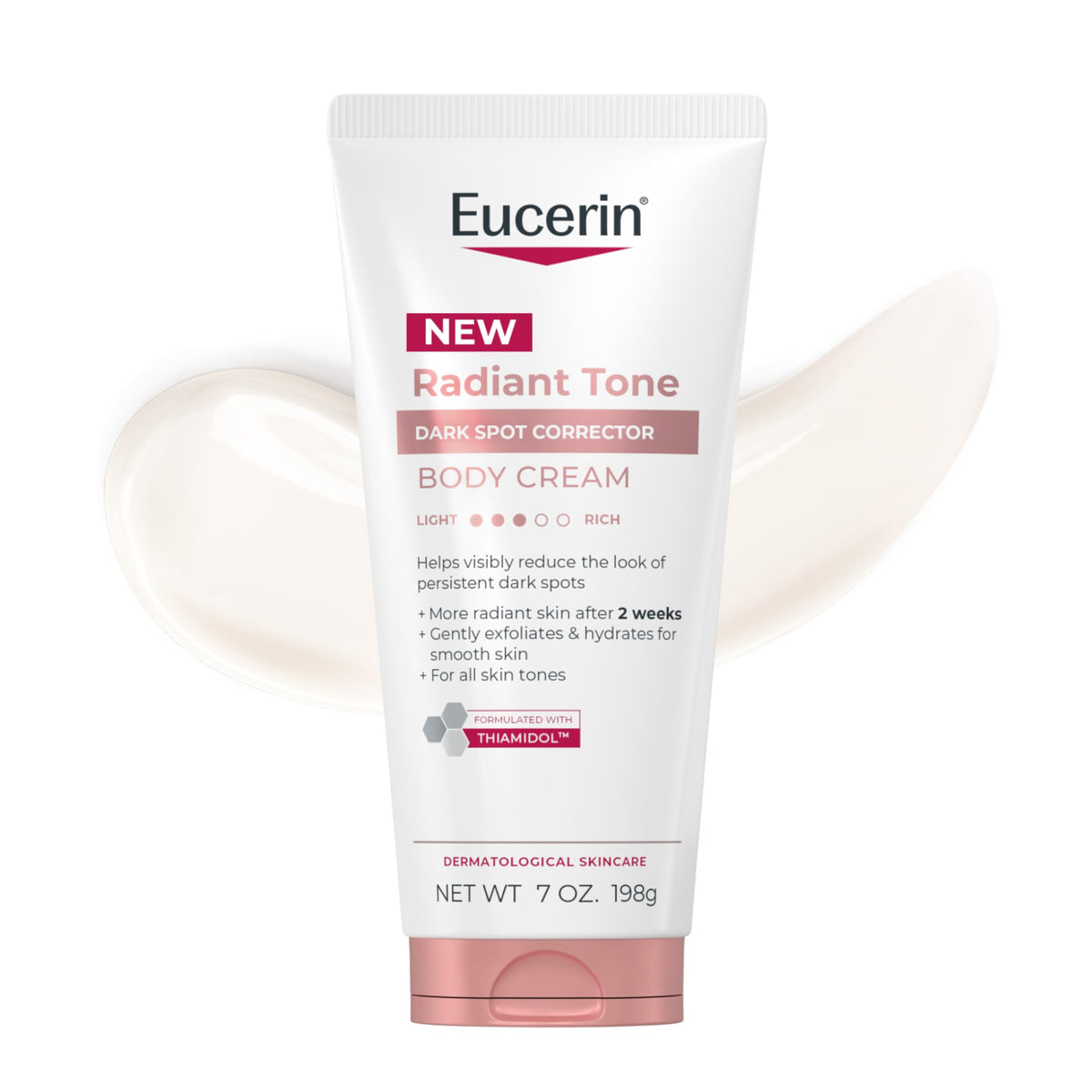 Eucerin Radiant Tone Dark Spot Corrector Body Cream, 7 OZ