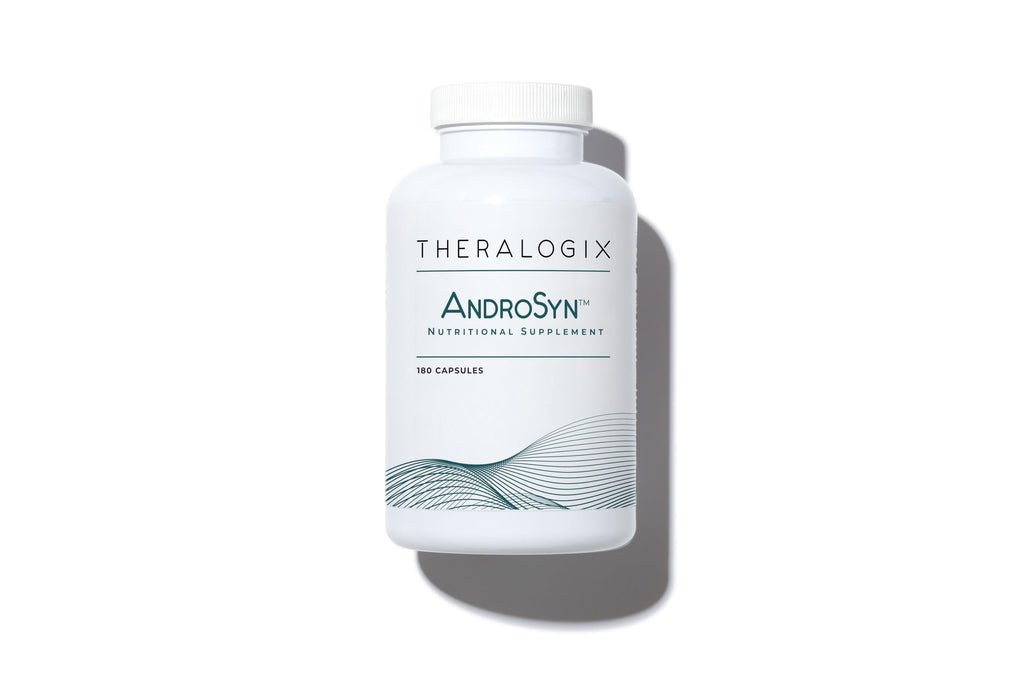 Theralogix AndroSyn - Testosterone Supplement for Men - with Fenugreek, Tongkat Ali, Ashwagandha, and D-Chiro-Inositol - Urologist Developed - 90-Day Supply, 180 Capsules