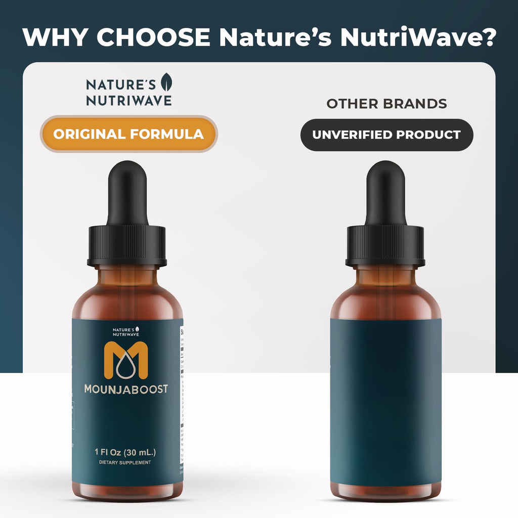 Mounjaboost Drops – 6 Botanical Nutrient Liquid – 30 mL, 1 Month Supply