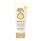 Sun Bum Baby Bum SPF 50 Sunscreen Lotion with Mineral UVA/UVB Face and Body Protection for Sensitive Skin - Fragrance Free - Travel Size - 3 oz