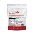 Humann SuperBeets Heart Chews - Nitric Oxide Production Support - Grape Seed Extract & Non-GMO Beet Energy Chew - Pomegranate Berry Flavor - 120 Count (Total)