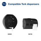 Tork OptiCore Mid-size Toilet Paper Roll White T11, Universal, 2-ply, 36 x 865 sheets, 161990