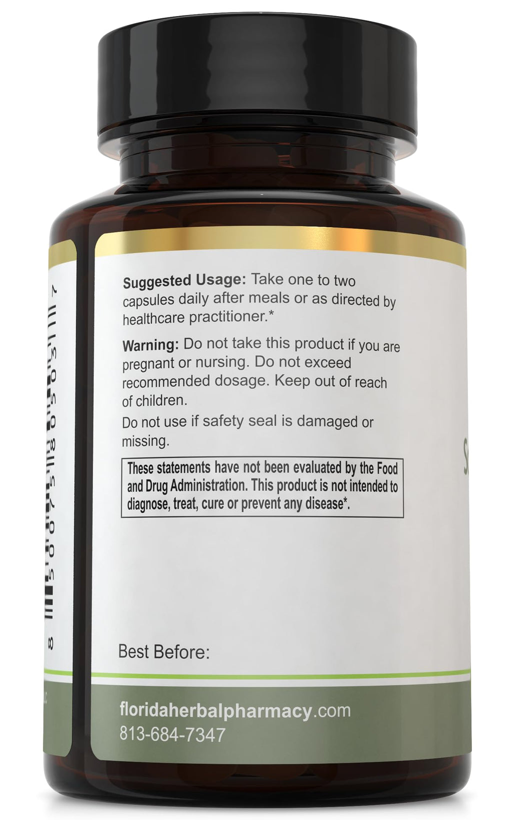 Solomon's Seal Root Extract Supplement Capsules 10:1 (120 Capsules)