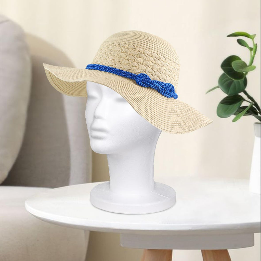 Leeven Styrofoam Wig Heads Foam Mannequin Head Stand for Wigs 3 Packs