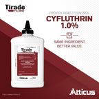 Atticus Tirade 1% Cyfluthrin Dust Insecticide (1.25 lb) - Ready-to-Use Insect Killer - Indoor and Outdoor Control of Ants, Bees, Wasps, Hornets, Cockroaches and Many Other pests