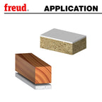 Freud 42-080: 7/8" (Dia.) Bearing Flush Trim Bit with 1/4" Shank