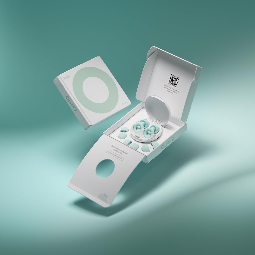Loop Quiet 2 Ear Plugs - Ultra-Comfy Reusable Hearing Protection for Sleep