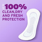 Poise Daily Liners, Incontinence Panty Liners for Bladder Leaks, 2 Drop Very Light Absorbency, Long Length, 264 Count of Pantiliners (6 Packs of 44), Packaging May Vary