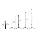 Amazon Basics 64-inch Extendable Tripod for iPhones and Smartphones, Selfie Stick Mode and Phone Tripod Mode, Black