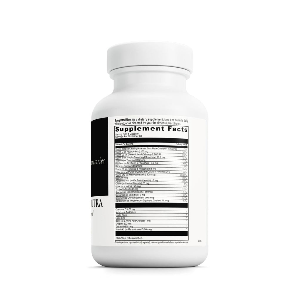 DAVINCI Labs Daily Best Ultra - Dietary Supplement to Support Cardiovascular Health, Fat Metabolism and Bone Health* - with B Vitamins, Minerals, Choline, CoQ10, Boron, Lycopene - 60 Vegetarian Caps