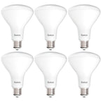 Sunco 6 Pack BR30 LED Bulb Flood Light, E26, 11W=65W, 2700K Soft White
