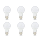 Amazon Basics 60 Watt Equivalent, Soft White, Non-Dimmable, 15,000 Hour Lifetime, A19 LED Light Bulb, 2-Pack